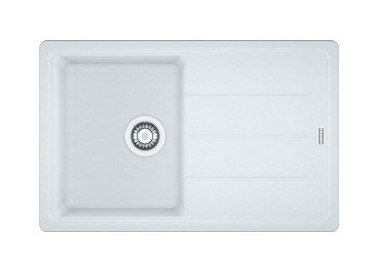 Изображение товара Мойка Franke BASIS BFG 611, 114.0259.929, гранит, установка сверху, оборачиваемая, цвет белый, 78*50 см Изображение товара Мойка Franke BASIS BFG 611, 114.0259.929, гранит, установка сверху, оборачиваемая, цвет белый, 78*50 см