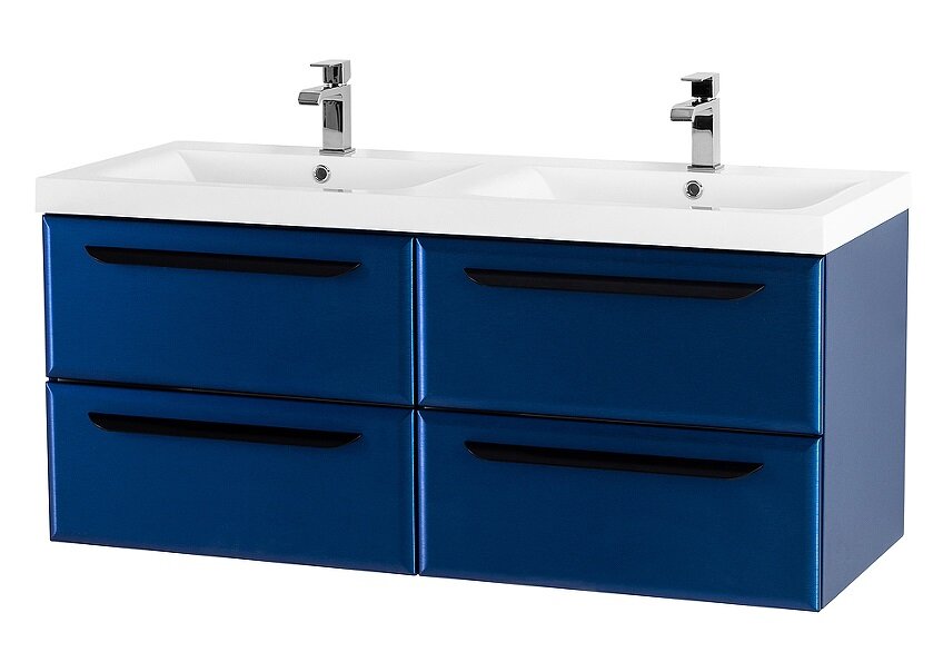 Изображение товара Тумба под раковину Cezares Eco-1200-4C-SO-2-SPF-P 120 см подвесная с 4 ящиками