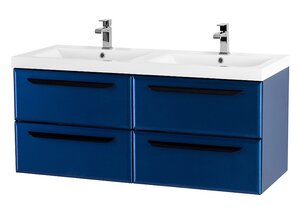 Изображение товара Тумба под раковину Cezares Eco-1200-4C-SO-2-SPF-P 120 см подвесная с 4 ящиками