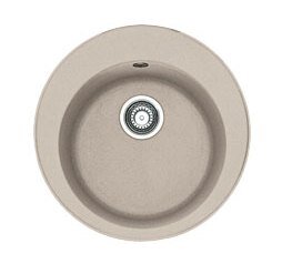 Изображение товара Мойка Franke RONDA ROG 610-41, 114.0175.358, гранит, установка сверху, цвет сахара, 51*51 см