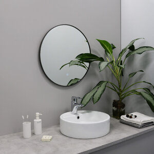 Изображение товара Зеркало Fixsen LED FX-1070F с подсветкой 70 см графит