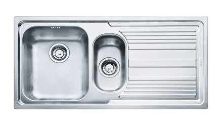Изображение товара Кухонная нержавеющая мойка Franke LOGICA LINE LLL 651 100x50 см с двумя чашами