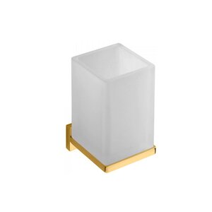 Изображение товара Стакан для щеток Colombo Look B1602.OM-VAN, цвет золото матовое PVD