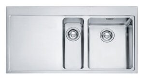 Изображение товара Мойка Franke MYTHOS MMX 251, 127.0293.500, установка сверху, SlimTop, правая, нержавеющая сталь, полированная, 100*52 см