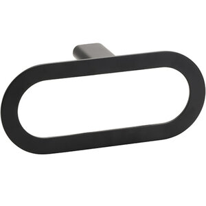 Изображение товара Полотенцедержатель Bemeta Organic Black 25 см черный матовый