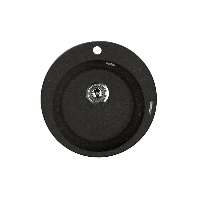 Изображение товара Кухонная мойка Lava R1 LAVA черный металлик из искусственного камня