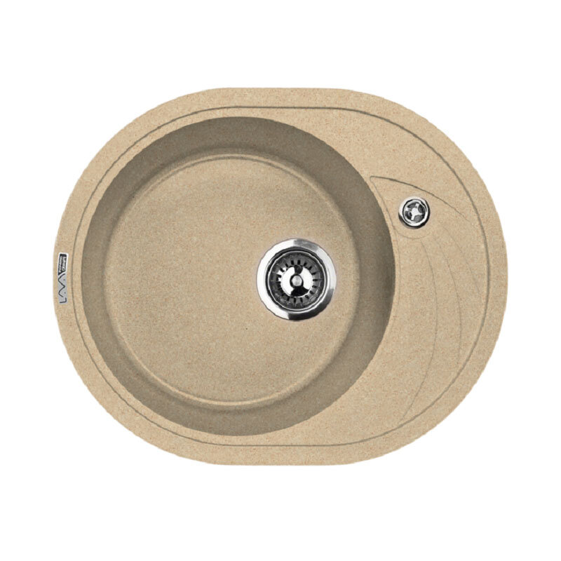 Изображение товара Кухонная мойка Lava E1.DUN, цвет DUNE светлый беж Изображение товара Кухонная мойка Lava E1.DUN, цвет DUNE светлый беж