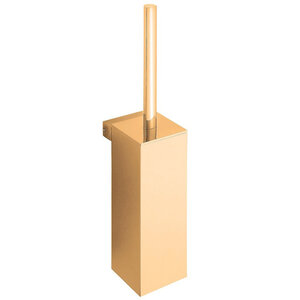 Изображение товара Ершик для унитаза Colombo Lulu B6207.HPS в цвете золото PVD настенный дизайн