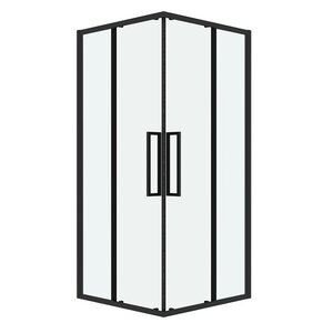 Изображение товара Душевой уголок Grossman Cosmo 300.K33.02.1010.21.00, 100 х 100 см, стекло прозрачное, профиль черный матовый