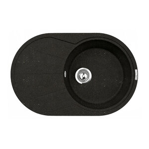 Изображение товара Кухонная мойка Lava E3.LAV, цвет LAVA чёрный металлик