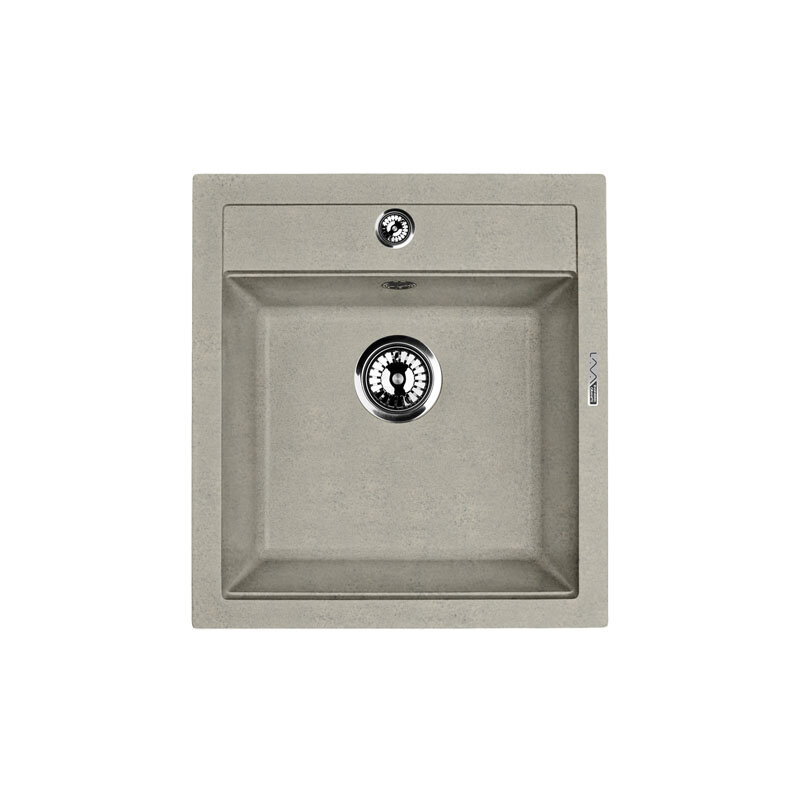 Изображение товара Кухонная мойка Lava Q1. SCA SCANDIC серый - 46. 5x50. 5 см, 1 чаша, 19. 5 см глубины Изображение товара Кухонная мойка Lava Q1. SCA SCANDIC серый - 46. 5x50. 5 см, 1 чаша, 19. 5 см глубины