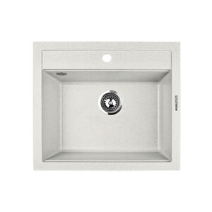 Изображение товара Кухонная мойка Lava Q2 LAT 56x50,5 см из искусственного камня белая