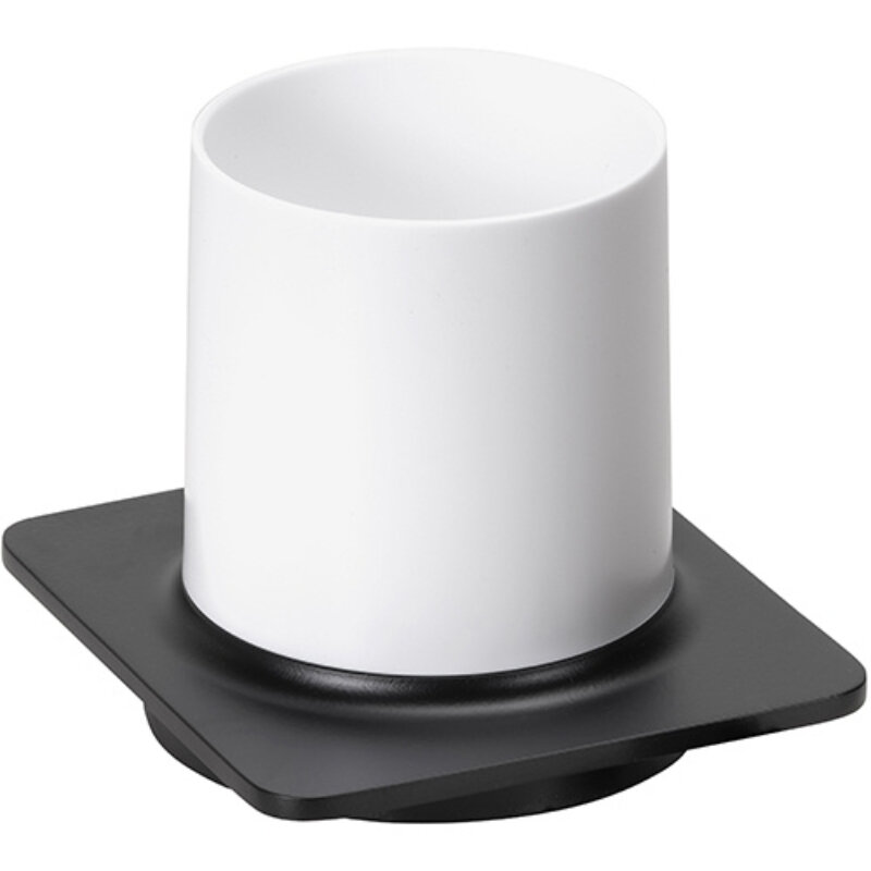 Изображение товара Стакан для зубных щеток Bemeta Organic Black 167111010, черный матовый