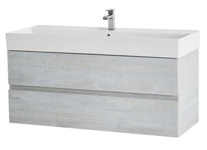 Изображение товара Тумба под раковину Cezares Molveno 46-120-2C-SO-LB, 120 см, подвесная, legno bianco