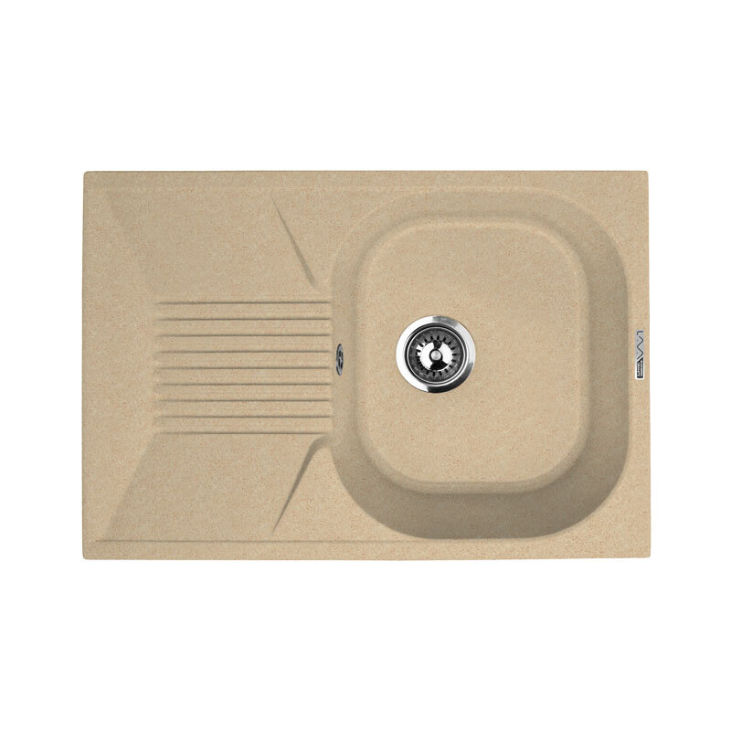 Изображение товара Кухонная мойка Lava L2.DUN из искусственного гранита DUNE 695х495 мм