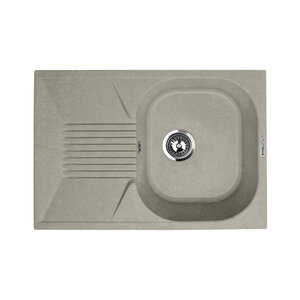 Изображение товара Кухонная мойка Lava L2 SCANDIC серый искусственный гранит 69.5х49.5 см