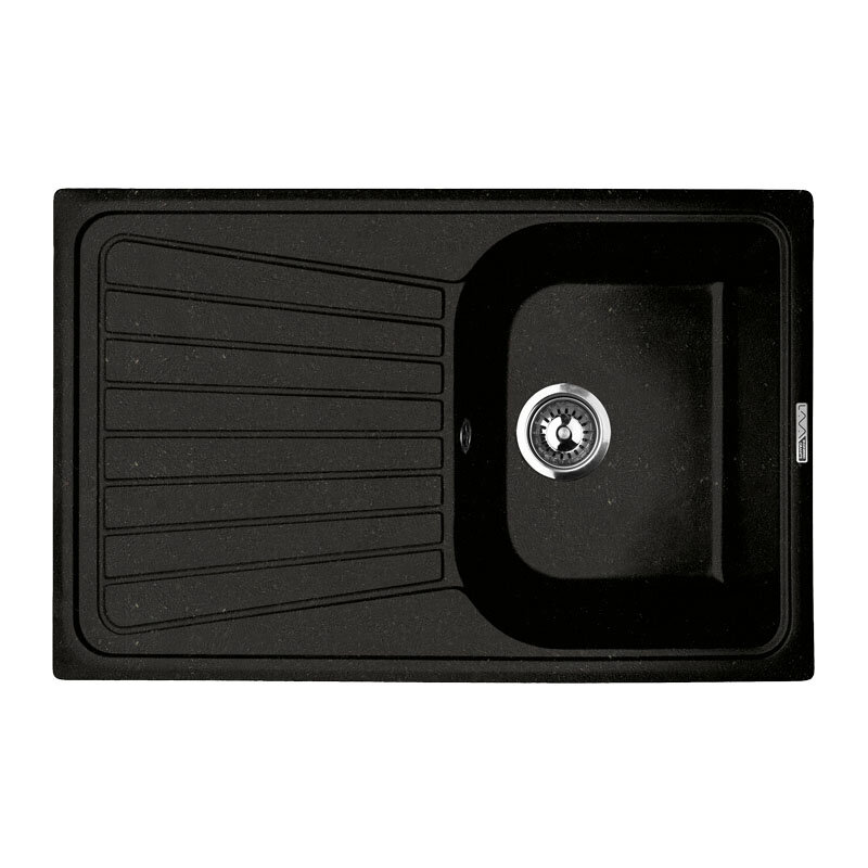 Изображение товара Кухонная мойка Lava L3 LAV черный металлик 790х500 мм 10 лет гарантии