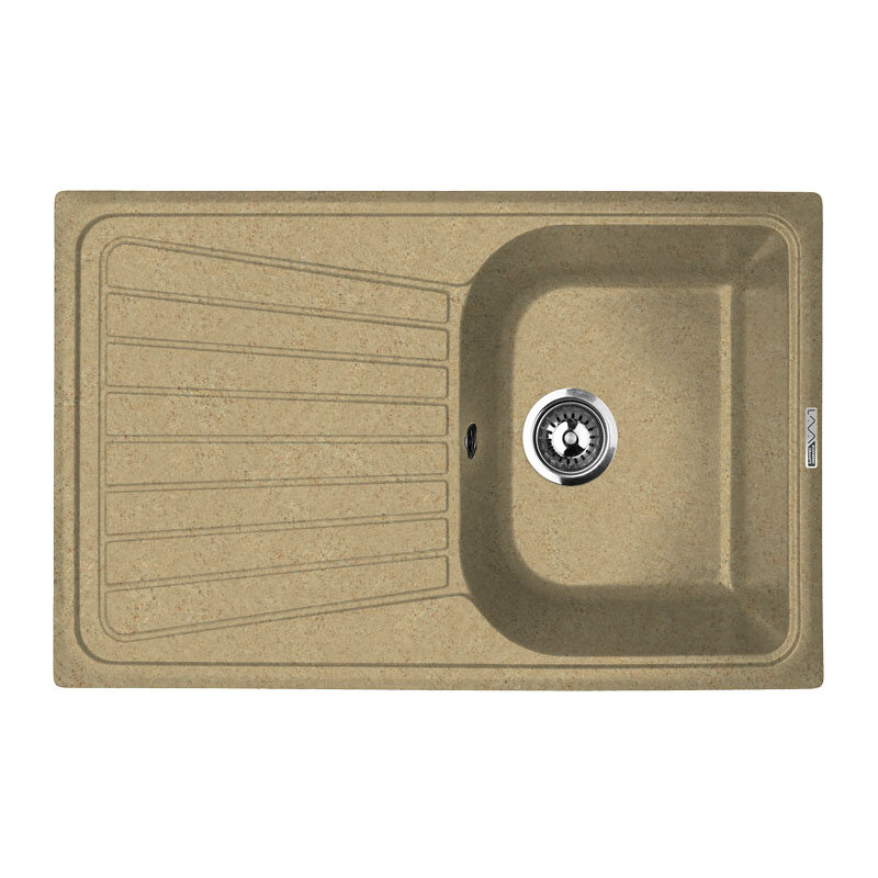 Изображение товара Кухонная мойка Lava L3.SAH из искусственного камня 790x500 мм бежевый