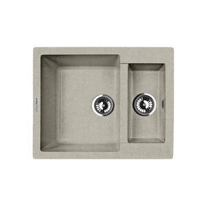 Изображение товара Кухонная мойка Lava D1.SCA из искусственного камня серый 600х490 мм