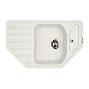 Изображение товара Кухонная мойка Lava A1.LAT, цвет LATTE белый