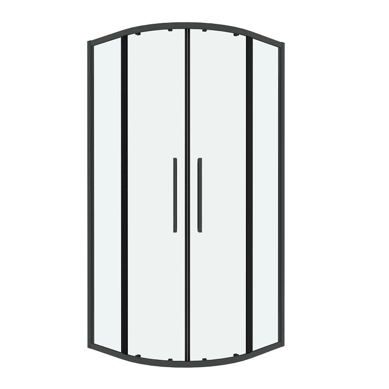 Изображение товара Душевой уголок Grossman Cosmo 301.K33.02.9090.42.00, 90 х 90 см, стекло прозрачное, профиль графит сатин