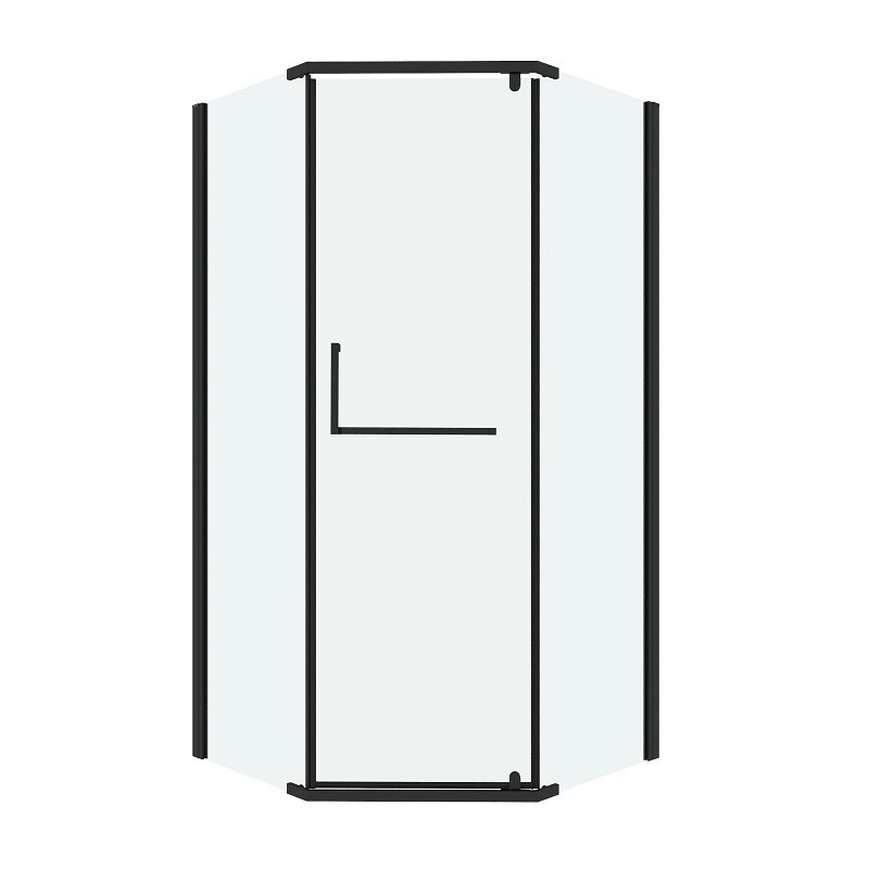 Изображение товара Душевой уголок Grossman Pragma 302.K33.03.9090.21.00 90 х 90 см черный матовый