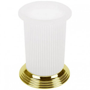 Изображение товара Стакан для щеток Colombo Hermitage B3341.HPS-VAN, цвет золото PVD