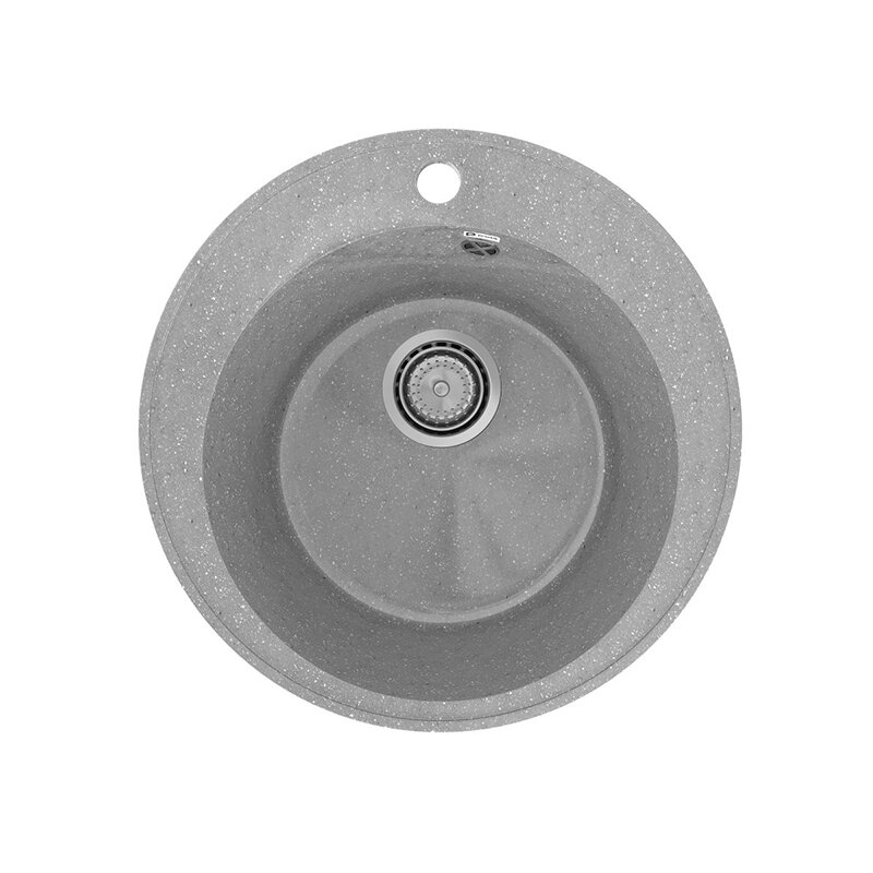 Изображение товара Кухонная мойка Practik PR-475-003, 47,5 см, искусственный камень, цвет светло-серый