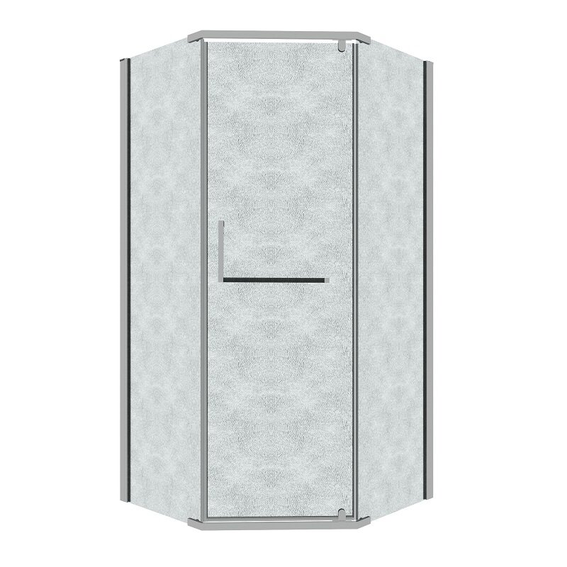 Изображение товара Душевой уголок Grossman Pragma 90x90 см с хромированным профилем