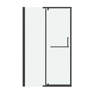 Изображение товара Душевая дверь Grossman Pragma 100.K33.03.100.21.00, 100 см, стекло прозрачное, профиль черный матовый