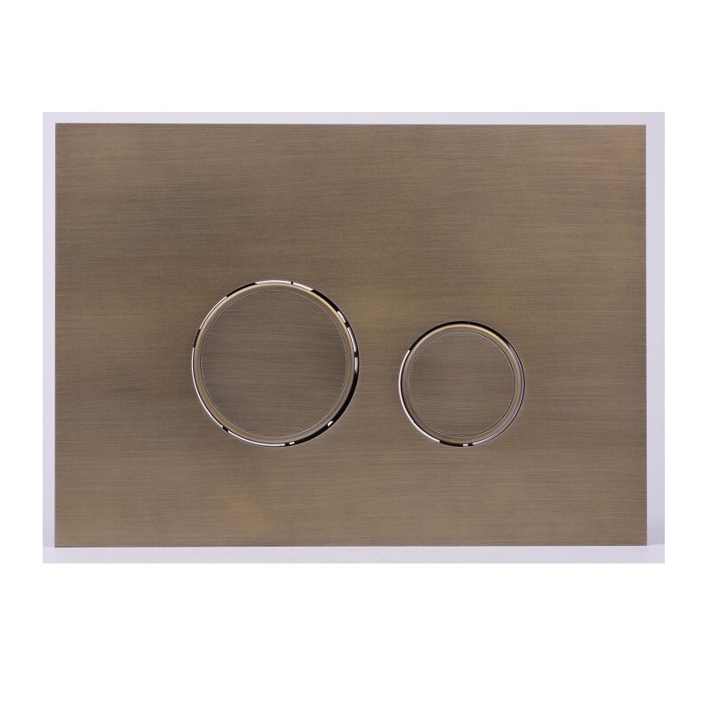 Изображение товара Клавиша смыва KKPol Aquaflori Sfera 350/AFS/052-00-00, механическая, бронза