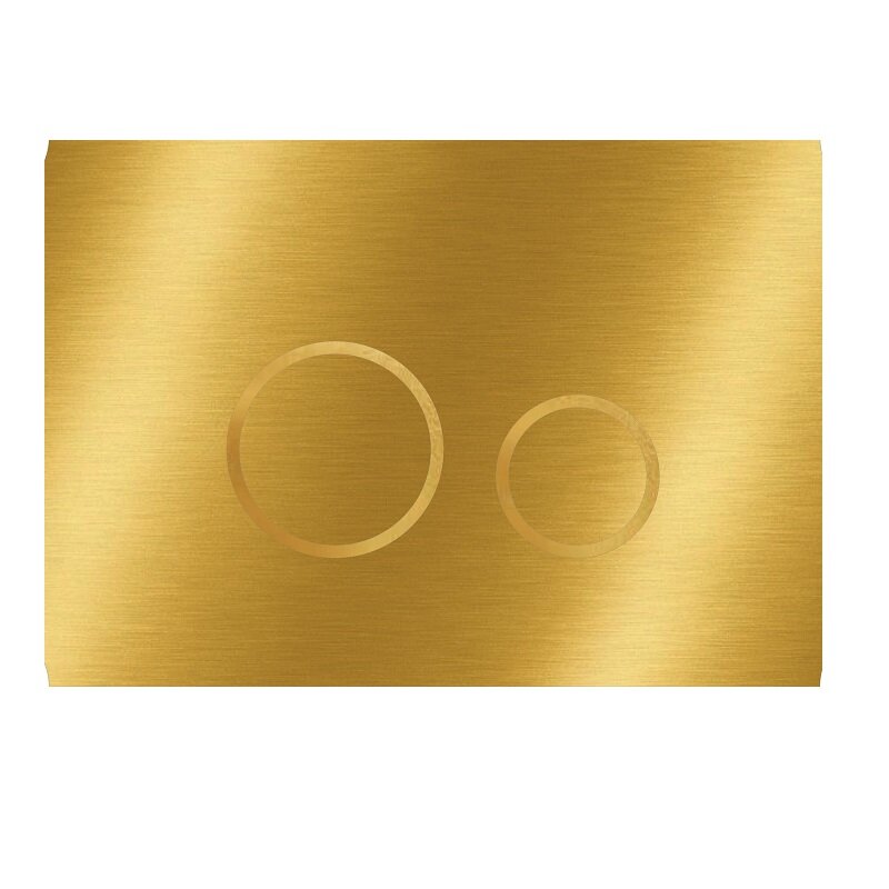 Изображение товара Клавиша смыва KKPol Aquaflori Sfera 350/AFS/053-00-00, механическая, золото матовое