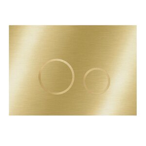 Изображение товара Клавиша смыва KKPol Aquaflori Sfera 350/AFS/054-00-00 механическая шампань