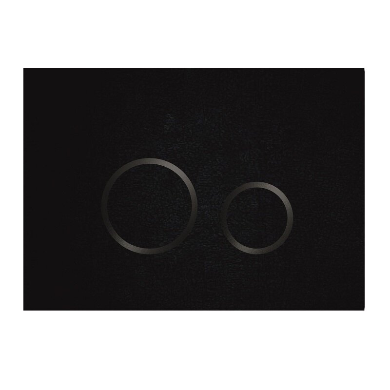 Изображение товара Клавиша смыва KKPol Aquaflori Sfera 350/AFS/055-00-00 Механическая черный матовый