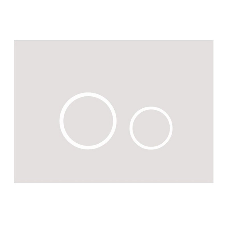 Изображение товара Клавиша смыва KKPol Aquaflori Sfera 350/AFS/057-00-00 механическая белая матовая