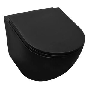 Изображение товара Подвесной безободковый унитаз Sintesi Essler SIN-TS-EVI-152MB черный