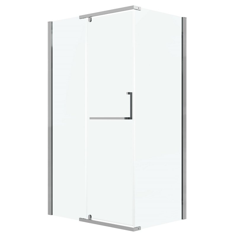 Изображение товара Душевой уголок Grossman Pragma 120x80 прозрачное стекло хром профиль Германия