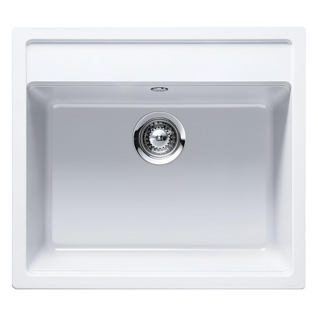 Изображение товара Мойка кухонная Schock Vero 60 700081, 57 см, cristadur, цвет поларис