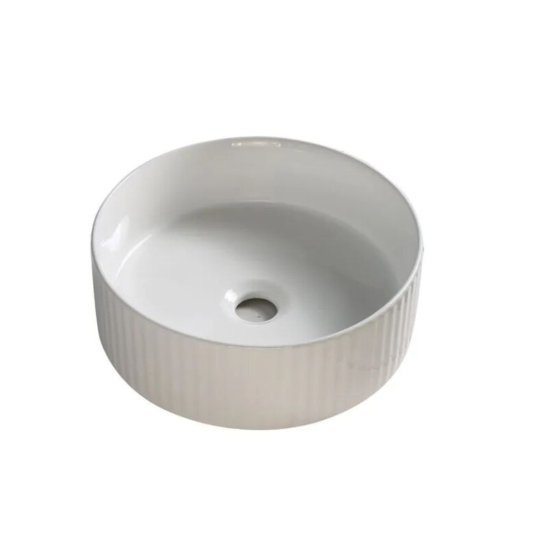 Изображение товара Раковина из фарфора SIN-LVB-APP-411 36 см накладная белая для ванной