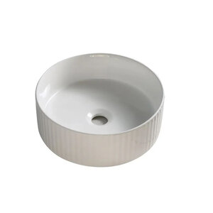 Изображение товара Раковина из фарфора SIN-LVB-APP-411 36 см накладная белая для ванной