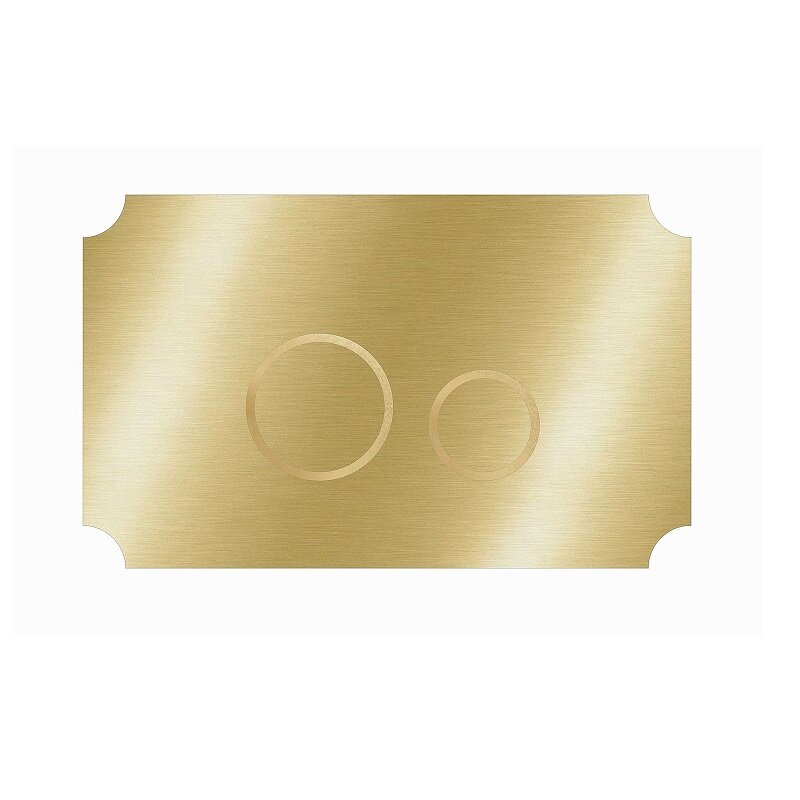 Изображение товара Клавиша смыва KKPol Aquafiori Vintage 350/AFV/074-00-00 механическая шампань