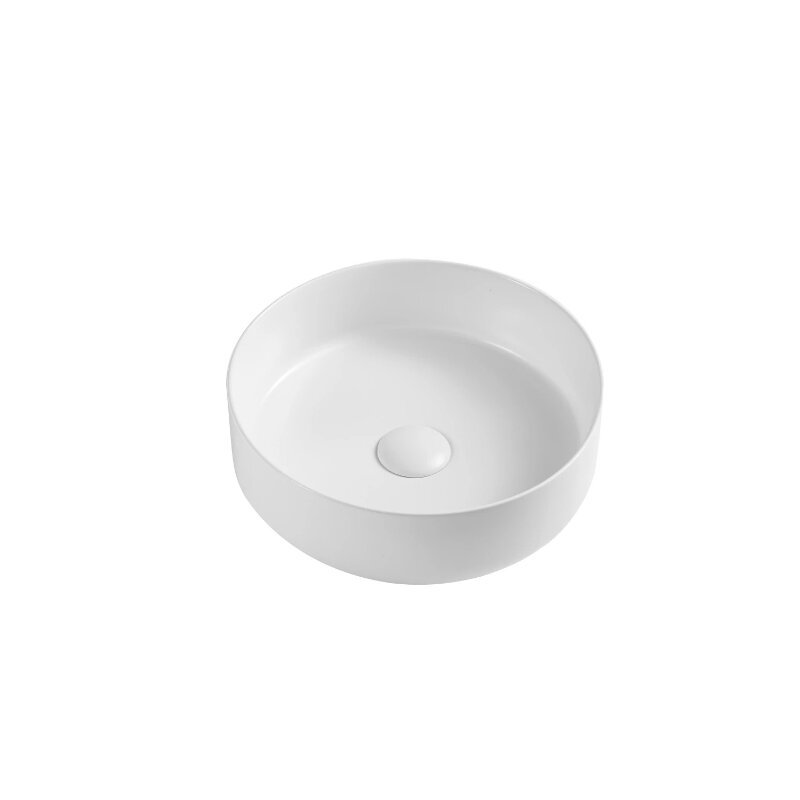 Изображение товара Раковина D&K Matrix DT1391508, 35.5 см, фарфор, накладная, цвет белый