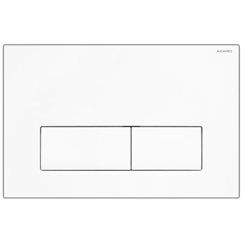 Изображение товара Клавиша смыва Azario New AZ-015.01 механическая цвет белый
