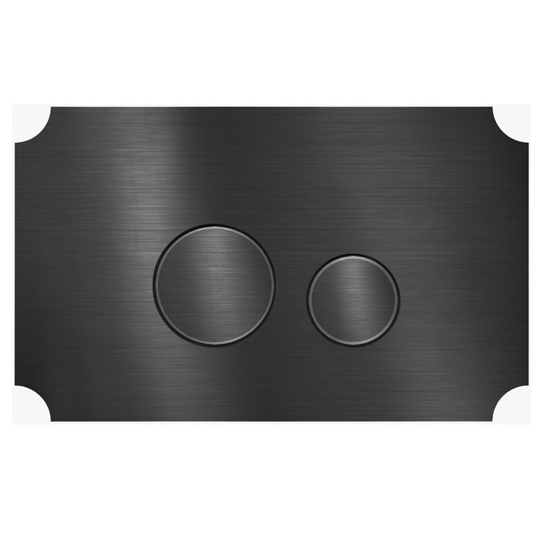 Изображение товара Клавиша смыва KKPol Aquafiori Vintage 350 черный матовый