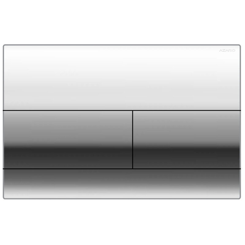 Изображение товара Клавиша смыва Azario New AZ-013.02 механическая хром для унитаза