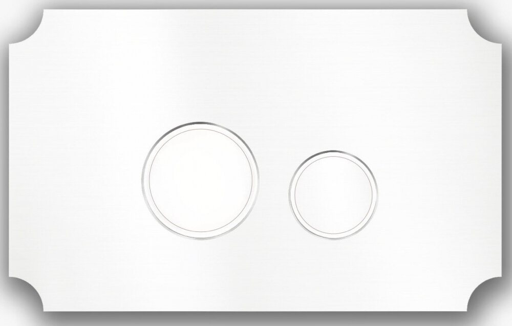 Изображение товара Клавиша смыва KKPol Aquafiori Vintage механическая белый матовый