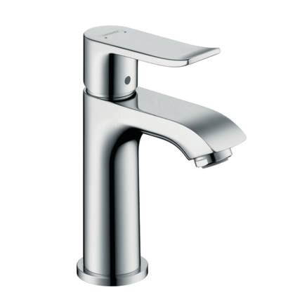 Изображение товара Смеситель для раковины Hansgrohe Metris 31186000 хром однорычажный