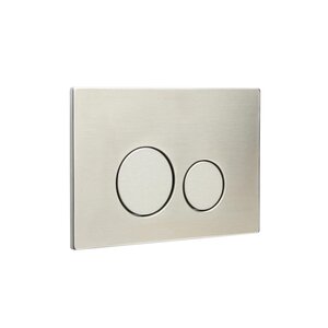 Изображение товара Клавиша смыва Boheme 649-NB из нержавеющей стали двухрежимная