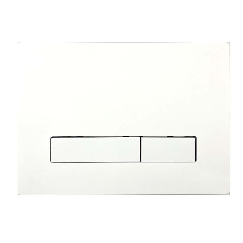 Изображение товара Клавиша смыва KKPol Vitrum Metal Slim 350/PSM/010-00-00 механическая белый матовый