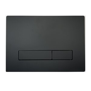 Изображение товара Клавиша смыва KKPol Vitrum Metal Slim 350/PSM механическая черный матовый Польша